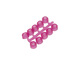 WAHLSTEN STUD PLUGS, PINK, 6 SET/60 PCS